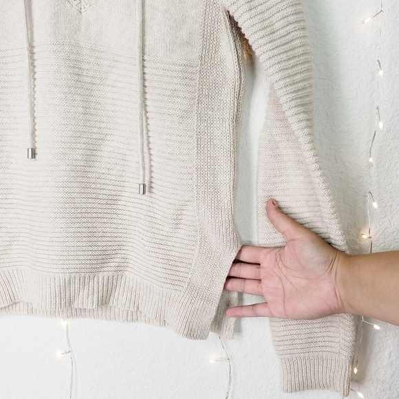 Romeo & Juliet Lace Up V Neck Sweater Small - Picture 5 of 9